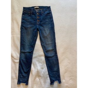 Madewell High-Rise Skinny Jeans